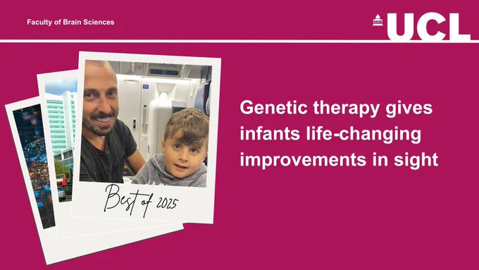 Genetic therapy gives infants life-changing improvements in sight