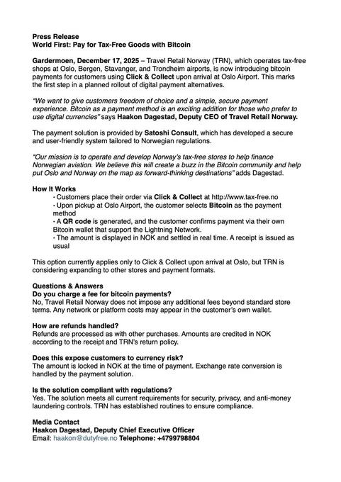 English Press Release