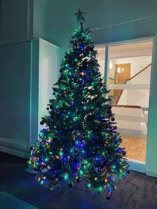 The LRCFS Christmas tree