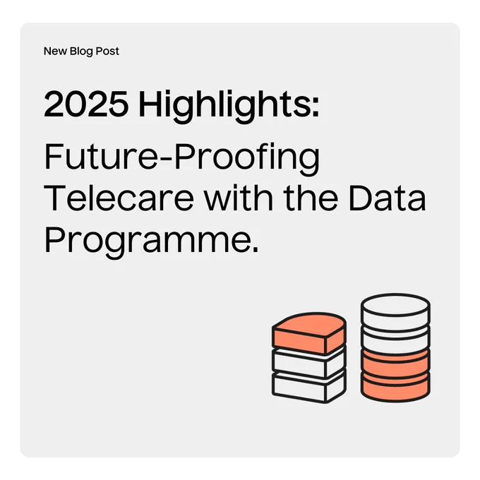 Promotional Image for 2025 Highlights: Future-proofing telecare with the data programme.