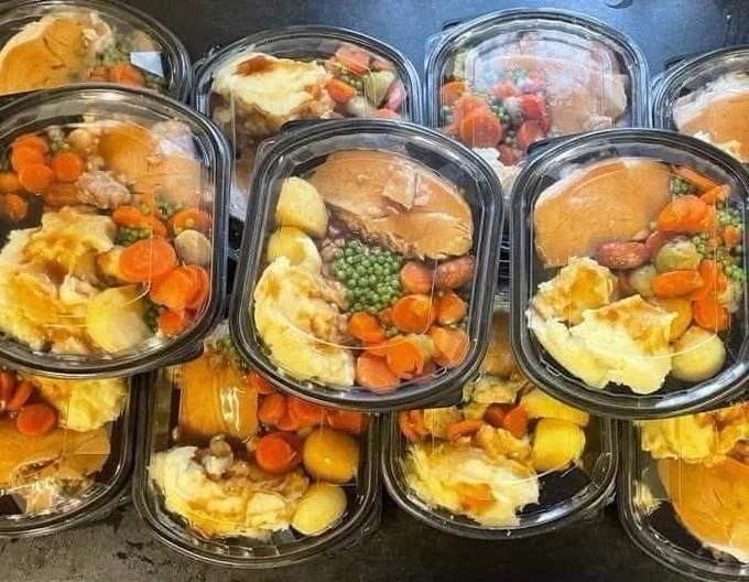 Christmas dinners at Foodstock