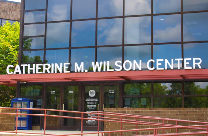 Exterior view of the Catherine M. Wilson Center.