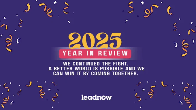 2025 Year In Review. We continued the fight. 
A better world is possible and we can win it by coming together. 