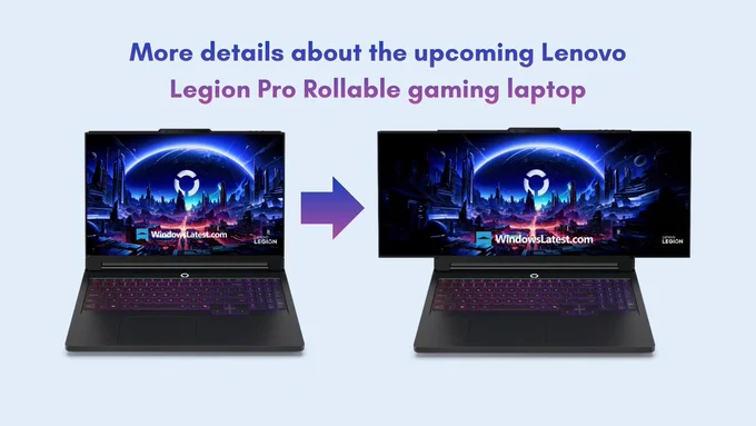 Lenovo Legion Pro Rollable with rollable display