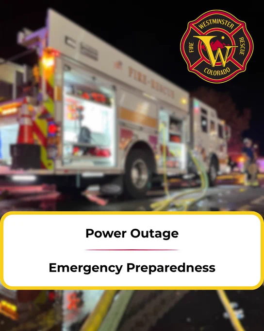 power outage emergency preparedness graphic