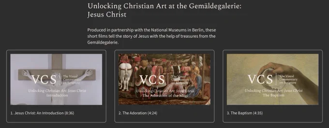 Produced in partnership with the National Museums in Berlin, these short films tell the story of Jesus and the Virgin Mary.