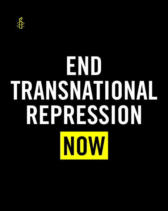 end  transnational repression
now
