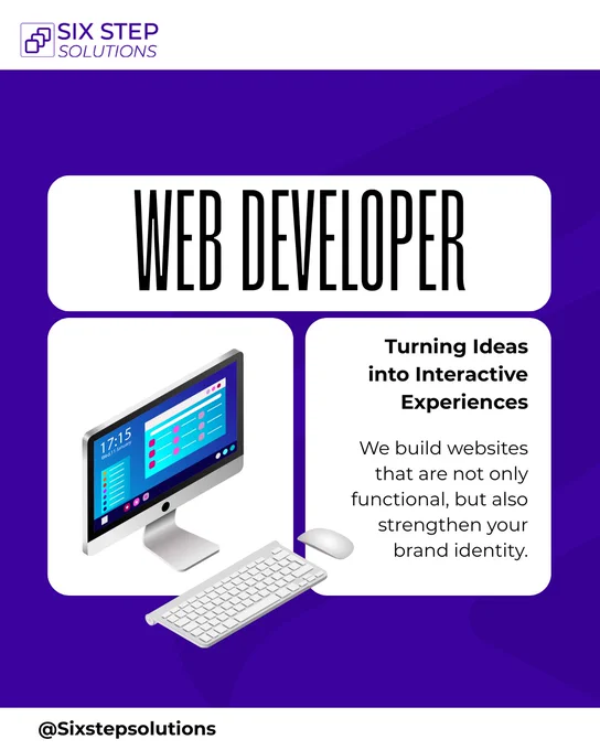 Turning ideas into powerful, interactive websites 🚀
Let’s build a site that boosts your brand & conversions.
📩 DM to get started!