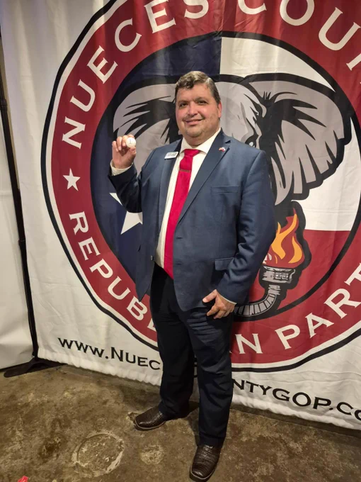 Fred Hinojosa For Congress ~ Nueces County Republican Party Ballot Draw ~ Number 1