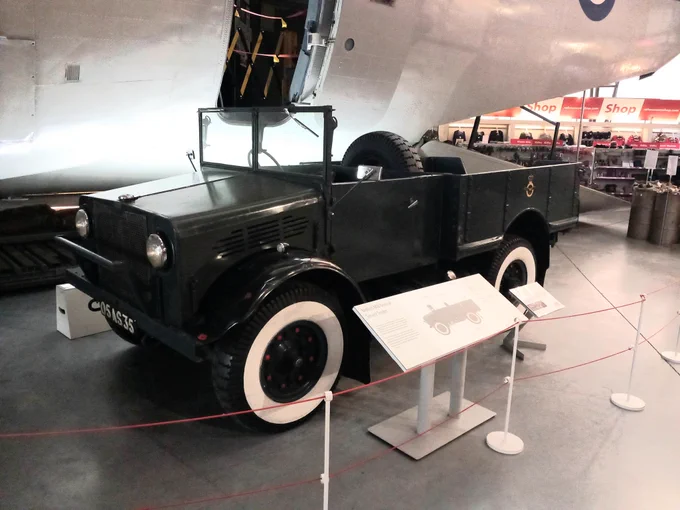 A Bedford MW with whitewall tyres.