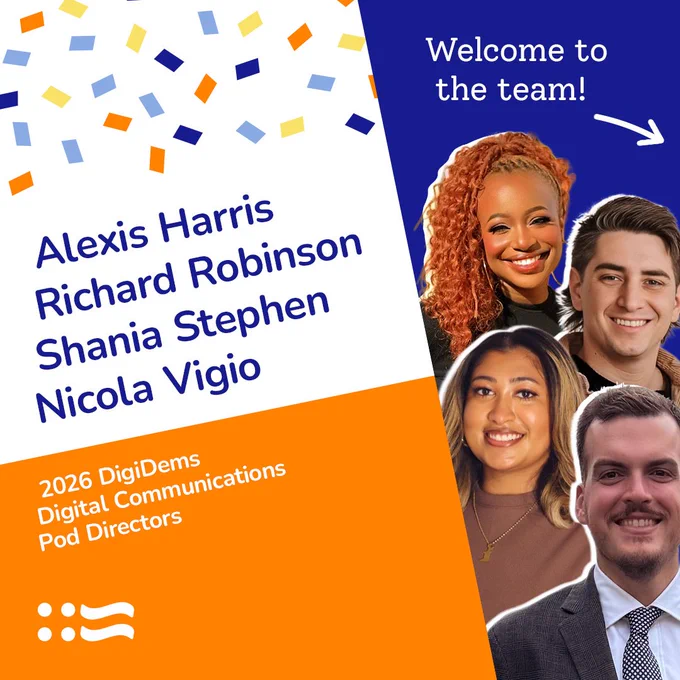 Welcome to the team! Alexis Harris, Richard Robinson, Shania Stephen, Nicola Vigio
