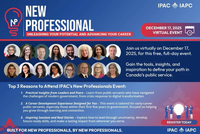 Top 3 Reasons to Attend IPAC's New Professionals Event

