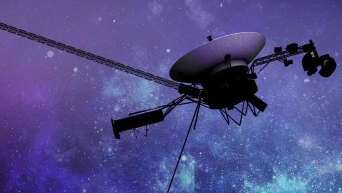 Voyager 1 artist rendition.