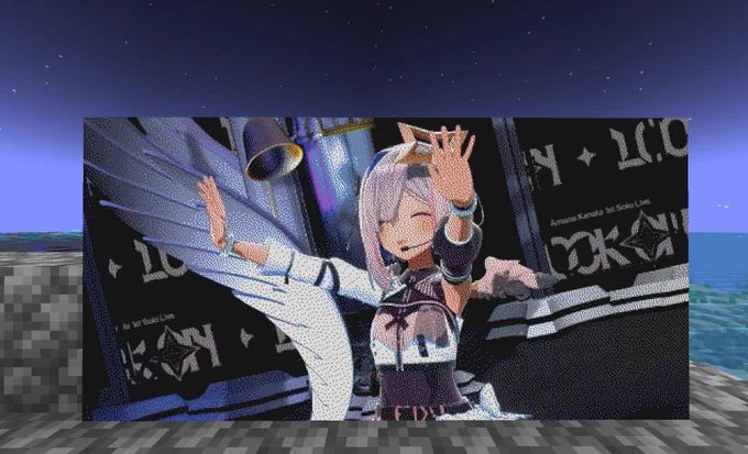 2b2tというマイクラサーバーでマップアートを作りました！