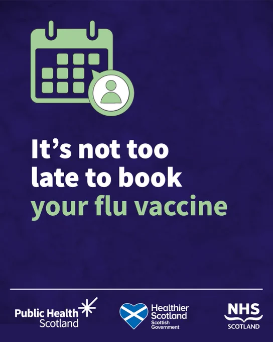 It's not too late to book your flu vaccine