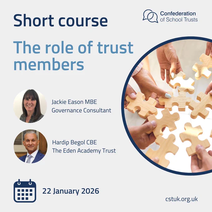 Short course: The role of trust members. 22 January 2026.