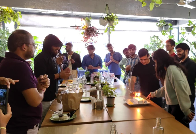 Team Lunch at Raga AI 2025