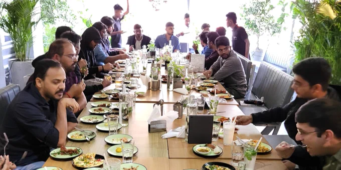 Team Lunch at Raga AI 2025