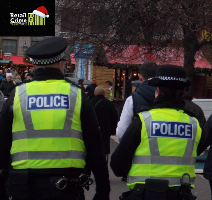 Two Police Scotland officers.