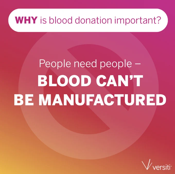 Blood is important Graphic