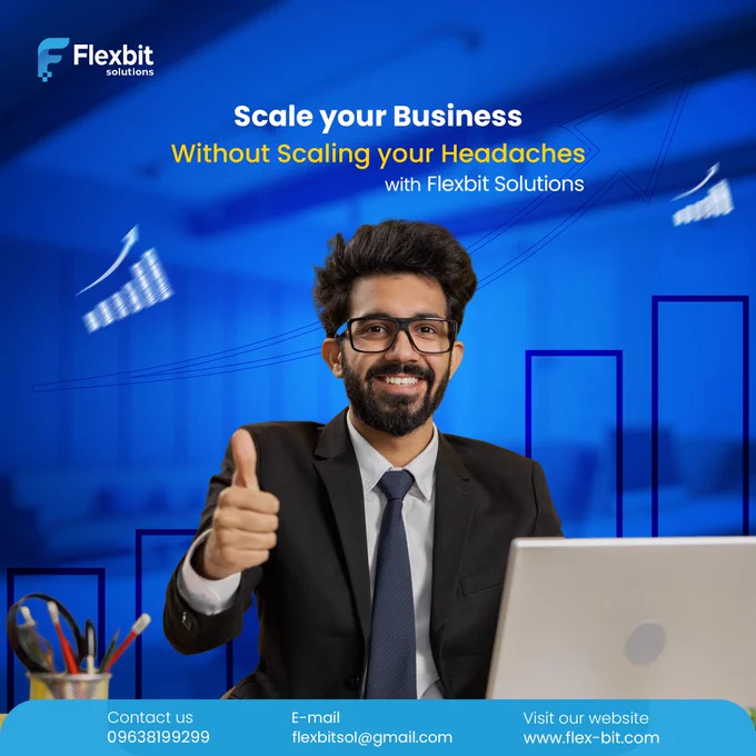 Scale your Business without scaling your headache with Flexbit Solutions.
Our services:
 ✅Custom Software
 ✅SaaS Solution
 ✅Mobile Application
 ✅Web Application
Let’s code your dream into reality.
Get in touch with us:
 🌐: www.flex-bit.com
 📧: flexbitsol@gmail.com
 📞: 09638199299
.
.
.
.
.
#flexbitsolutions #x #xpost#softwarecompany #softwaredesign #softwaredevelopment #webdesign #WebDevelopment #websitetraffic #websitedevelopment #ecommerce #ecommercebusiness #EcommerceGrowth #businessgrowth #businesssuccess #trendingwebsite