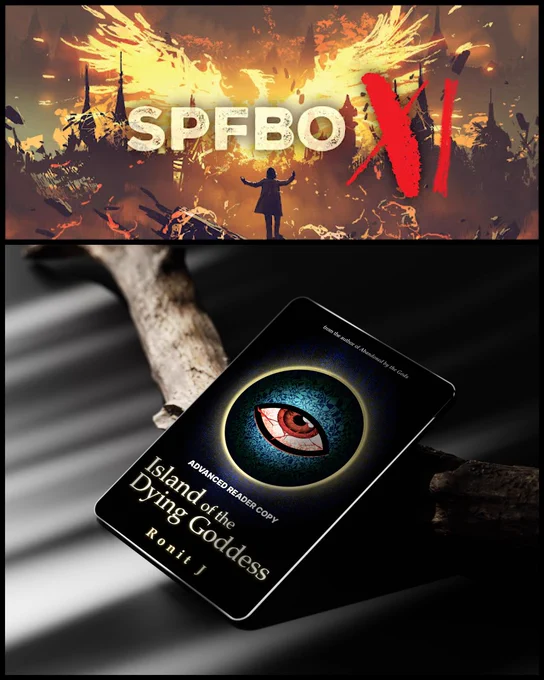 Island of the Dying Goddess is part of Mark Lawrence's SPFBOXI (Self-Published Fantasy Blog Off 11)

If you want to read this horror grimdark fantasy stand alone novel, check out the link in the comments. 