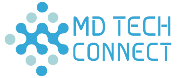 The MD Tech Connect logo