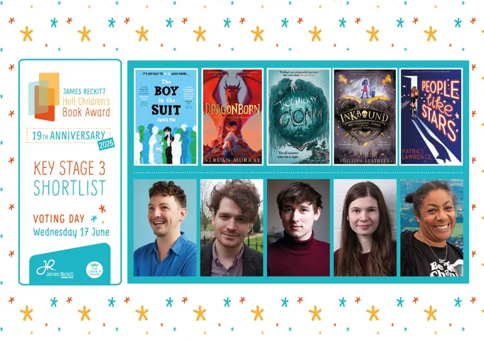 James Reckitt Hull Children's Book Award 2026 - KS3 Award shortlist