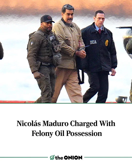 Nicolás Maduro Charged With Felony Oil Possession
