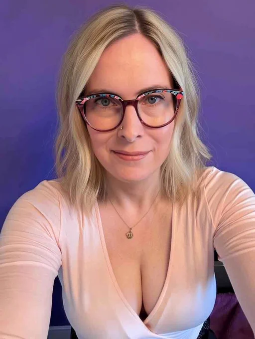 Picture of me with shorter wavy hair