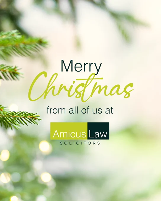 Merry Christmas from all of us here at Amicus Law!