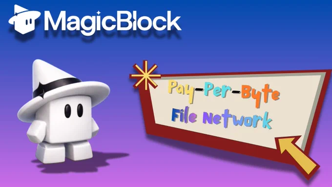 MagicBlock: Pay-Per-Byte File Network