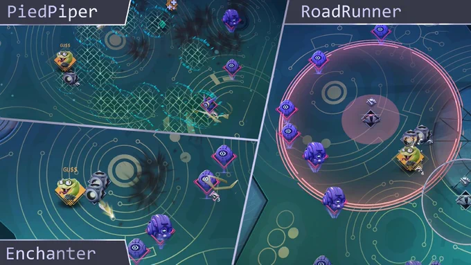 PiedPiper, RoadRunner, Enchanter builds