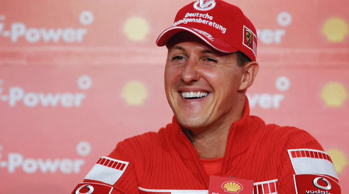 Michael Schumacher F1 race 
