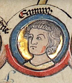 Future English regent The Earl of Cornwall was born on 26 December 1249