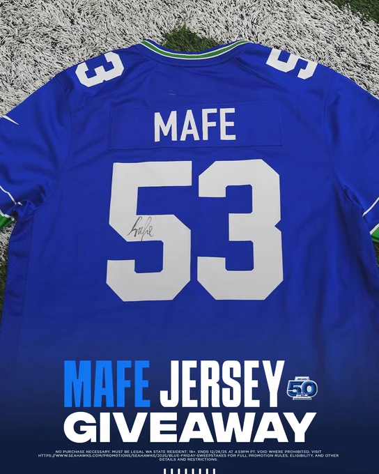 Repost and like to win a Boye Mafe Signed Jersey