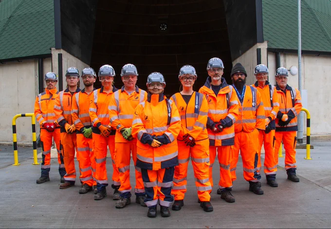Winter service gritter drivers