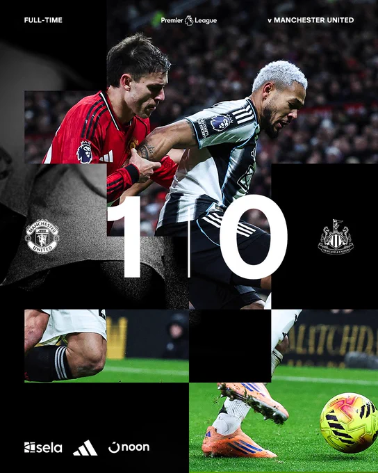 FULL-TIME | Man Utd 1 Newcastle United 0