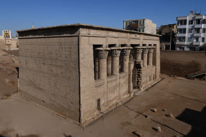 Egyptian temple at Esna (📸 Ahmed Emam; Ahmed Amin/© Egyptian Ministry of Tourism and Antiquities)