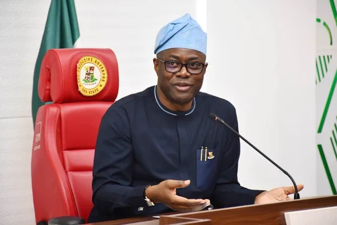 Governor of Oyo State, Seyi Makinde.