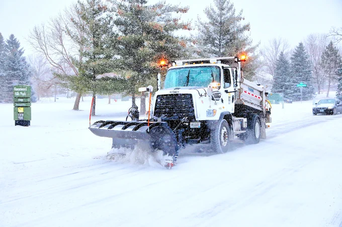 Eden Prairie snow plow