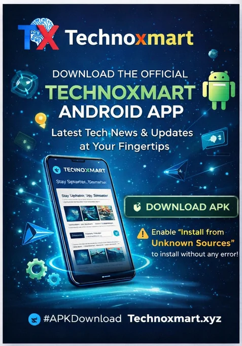 #technoxmartapp #androidapps #technews #gadgetupdates #apkdownload #TechIndia #AndroidUsers #latesttech #TechUpdates #Android #APK #Sale #BigSale #MegaSale #SpecialSale #Discount #DiscountSale #HugeDiscount #FlatDiscount #BestDeals #HotDeals #LimitedOffer #LimitedTimeOffer #TodayOnly #FestiveSale #FlashSale #ClearanceSale #PriceDrop #BudgetDeals #AffordablePrices #BestPrice #SaveMoney #ShopMoreSaveMore #OfferAlert #DealOfTheDay #StealDeal #Technoxmart #TechnoxmartDeals #TechnoxmartOffers #TechnoxmartCoupons #TechnoxmartDiscounts #TechnoxmartSale #TechnoxmartBestDeals #TechnoxmartPriceOffers #TechnoxmartTodayDeals #TechnoxmartLootDeals #TechnoxmartAmazonDeals #TechnoxmartFlipkartDeals #TechnoxmartOnlineShopping #TechnoxmartBestSavings #TechnoxmartOffersToday #technoxmartdealupdates
