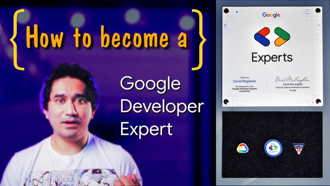 David Regalado "Google Developer Expert" GDE @thecodemancer_