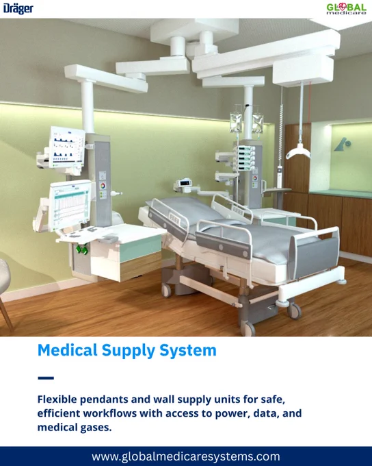 At Global Medicare Systems, we deliver these future-ready solutions as an authorized channel partner of Dräger.