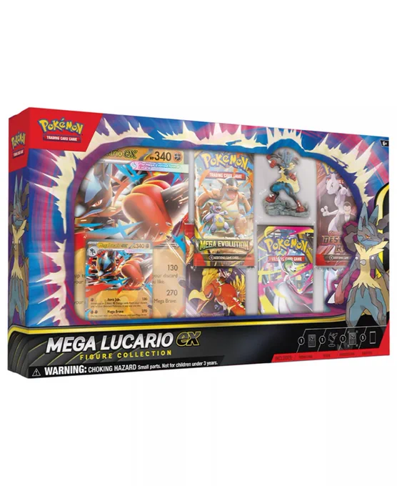 Pokemon TCG Mega Lucario ex Figure Box