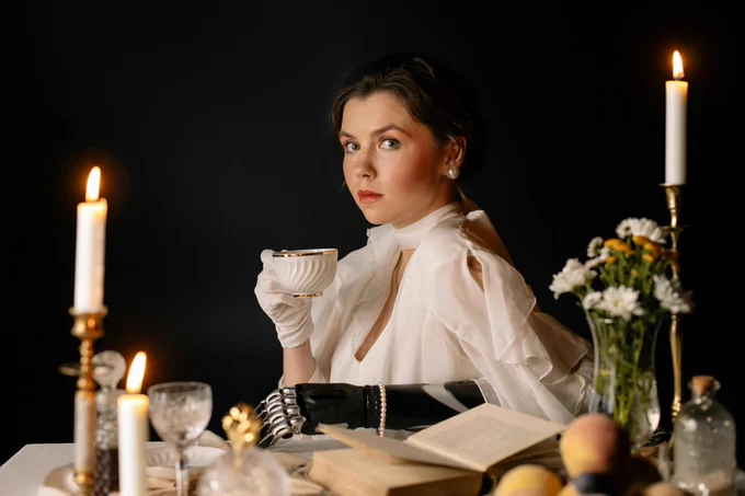 cottonbro studio “A Woman with Prosthetic Hand While Drinking Tea” Oct 11, 2020 (CC)