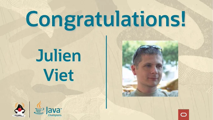 Julien Viet as a new Java Champion!