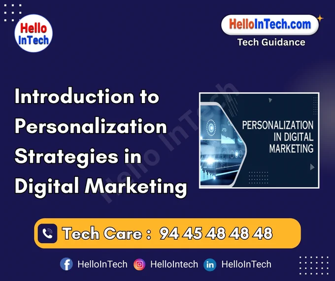 #personalization #digitalmarketing #customermarketing #emailpersonalization #segmentation #marketingautomation #behavioraltargeting #recommendationengine #aipersonalization #customerjourney #marketingdata #dynamiccontent #uxdesign #geotargeting #retargetingads #crmstrategy #userexperience #marketingstrategy #personalizedads #audiencetargeting 

𝐏𝐥𝐞𝐚𝐬𝐞 𝐅𝐨𝐥𝐥𝐨𝐰 & 𝐒𝐡𝐚𝐫𝐞 -𝗛𝗜𝗧 𝐓𝐨𝐮𝐫 𝐨𝐧 𝐒𝐨𝐜𝐢𝐚𝐥 𝐌𝐞𝐝𝐢𝐚 𝐏𝐚𝐠𝐞𝐬:

📞 𝗖𝗮𝗹𝗹 𝘂𝘀 𝘁𝗼𝗱𝗮𝘆: 94 45 48 48 48
🌐 𝗪𝗲𝗯𝘀𝗶𝘁𝗲: https://hellointech.com/i-news/
📧𝗘𝗺𝗮𝗶𝗹 𝗜𝗗: hellointech.com@gmail.com
👉 𝗙𝗮𝗰𝗲𝗯𝗼𝗼𝗸: https://www.facebook.com/HelloInTech/
👉 𝗜𝗻𝘀𝘁𝗮𝗴𝗿𝗮𝗺: www.instagram.com/Hello_intech
👉 𝗟𝗶𝗻𝗸𝗲𝗱𝗜𝗻: https://www.linkedin.com/in/hello-intech-19ba10220/
👉 𝗧𝘄𝗶𝘁𝘁𝗲𝗿/𝗫: https://x.com/HelloIntec13514
👉 𝗧𝗲𝗹𝗲𝗴𝗿𝗮𝗺: https://t.me/HelloInTech
👉 𝗪𝗵𝗮𝘁𝘀𝗔𝗽𝗽: https://wa.me/9445484848
👉 𝗪𝗖: https://whatsapp.com/channel/0029VbAfJCsEQIaoPeLZG62Z




