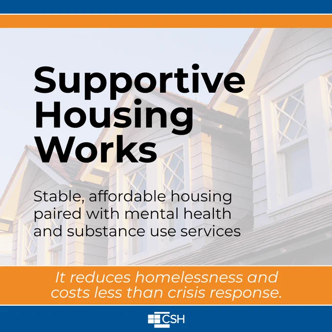 A graphic that says Supportive Housing Works