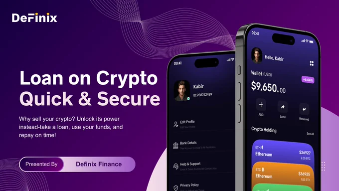 Breaking News:  
Loan on Crypto - Quick & Secure 👇👇

Why sell your crypto? Unlock its power instead-take a loan, use your funds, and repay on time!




#DeFi #CryptoMarket #Binance #Trending #TrustWallet #MetaMask #Bitcoin #Ethereum #Definix #CryptoNews  #loan